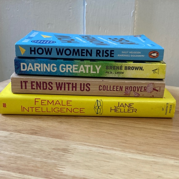 Other - Book Bundle-Brene Brown, Colleen Hoover, Jane Heller, Sally Helgessen